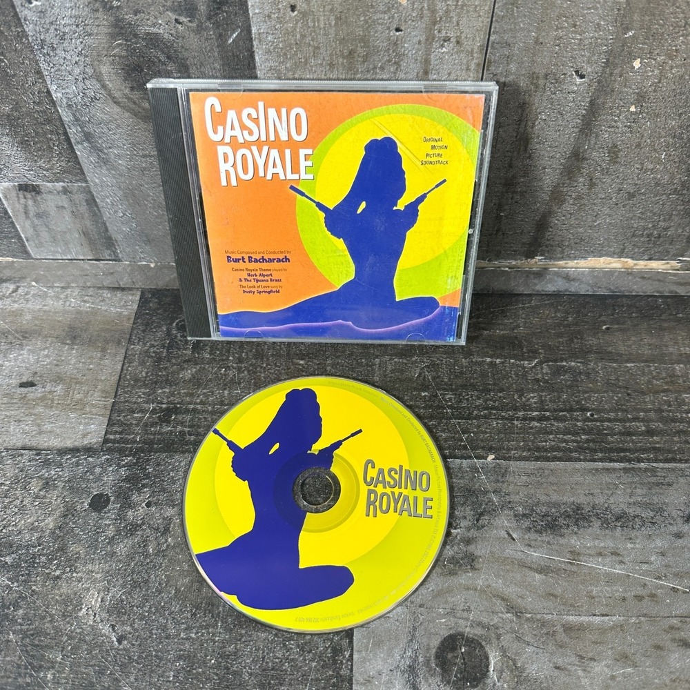 Casino Royale - CD - Original Motion Picture Soundtrack‎ - by Burt Bacharachy